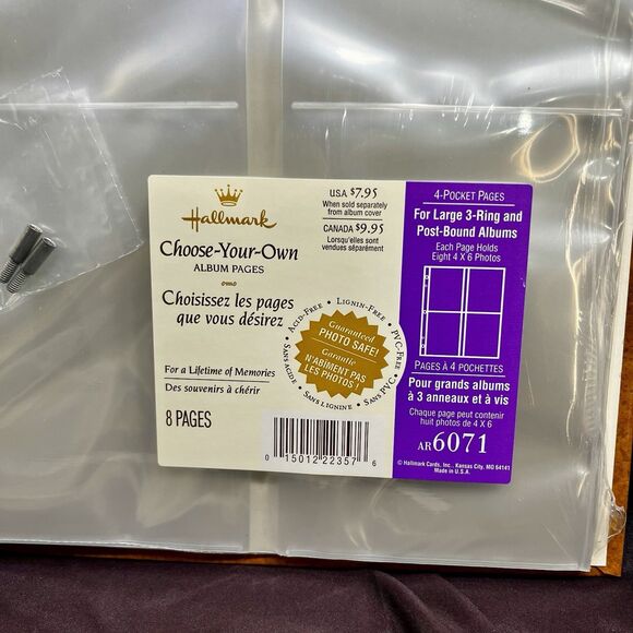 NEW Vtg. Hallmark Snoopy Peanuts Camp Hike Explore Photo Scrapbook Album - Picture 5 of 12